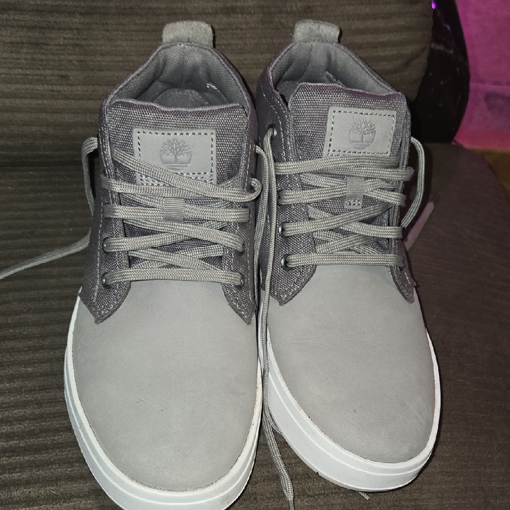 Timberland Men's Charcoal and Light Gray Sneakers